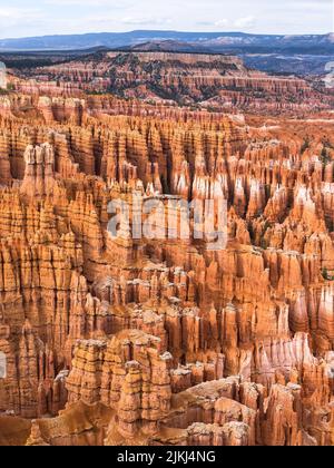 Chessmen Ridge si affaccia. Cedar Breaks National Monument. Utah. USA Foto Stock