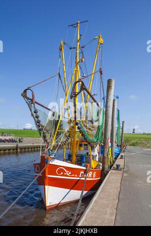 Kutterhafen, Dorumer Neufeld, Dorum, bassa Sassonia, Germania, Europa Foto Stock