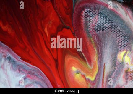 Un bel dipinto oleoso con colori misti - perfetto per sfondo o sfondo Foto Stock