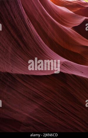 Le favolose formazioni rocciose del Lower Antelope Canyon, Arizona Foto Stock