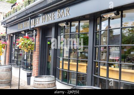 Whalley Lancashire England, Whalley è un villaggio della Ribble Valley Foto Stock