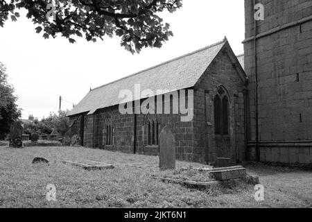 Esterno di St Crewenna (CHIESA DI SAN CREWEN), Crowan, Cornovaglia Foto Stock