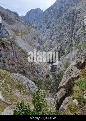 La Ruta del Cares a Picos de Europa, Spagna Foto Stock