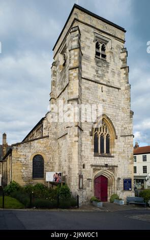 Chiesa di San Michele nel centro di Malton, North Yorkshire Foto Stock