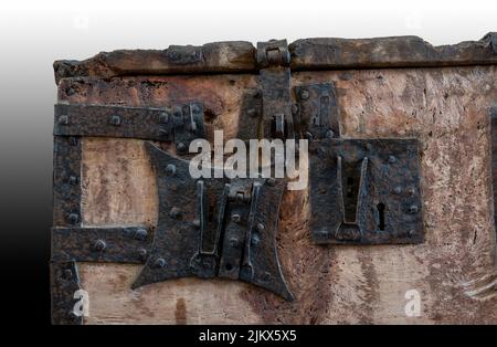 La Cesta di legno di Sant'Andrea e la Chiesa di Sant'Eustachio, Hoo, Suffolk Foto Stock