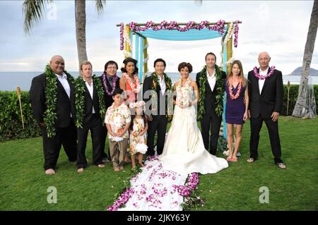 WILY,CAAN,OKA,PARK,KIM,AYLESWORTH,O'LOUGHLIN,GERMAN,O'QUINN, HAWAII FIVE-0, 2010 Foto Stock