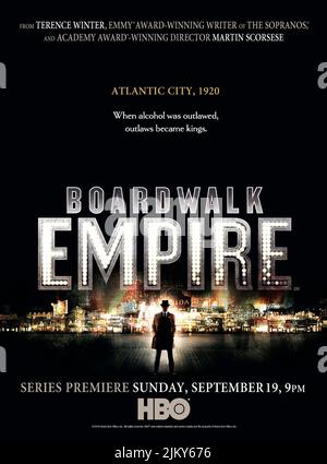 STEVE BUSCEMI POSTER, BOARDWALK EMPIRE, 2010 Foto Stock