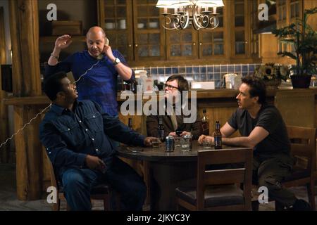 CRAIG ROBINSON, Rob Corddry, Clark Duke, John Cusack, vasca calda Time Machine, 2010 Foto Stock