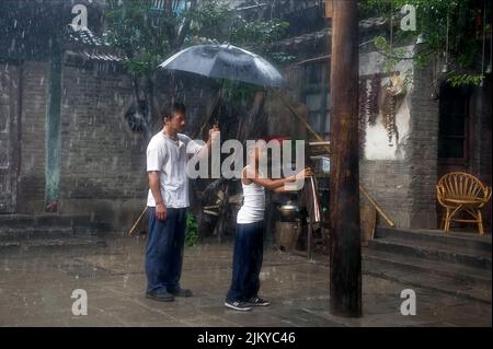 CHAN,SMITH, The Karate Kid - La leggenda continua, 2010 Foto Stock