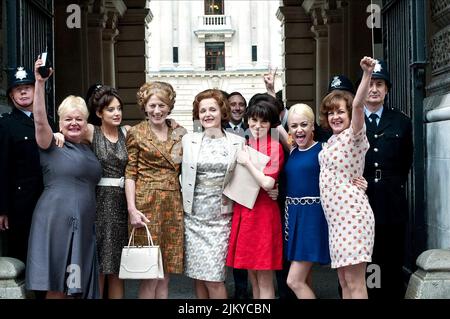 DUFFETT,RISEBOROUGH,JAMES,RICHARDSON,HAWKINS,WINSTONE,STANLEY, MADE IN DAGENHAM, 2010 Foto Stock