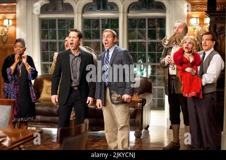 RUDD, CARELL, OVERTON, DUNHAM, CENA PER SCHMUCKS, 2010 Foto Stock