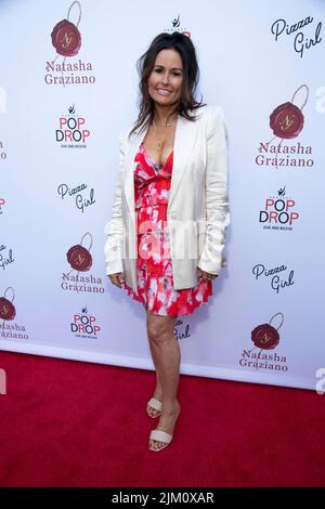 Los Angeles, CA, 3 agosto 2022, Keri Ann Kimball partecipa alla festa di lancio del libro di Natasha Graziano 'Be IT until You Become IT' al Bar Lis Thomson Hotel di Los Angeles, CA il 3 agosto 2022 Foto Stock