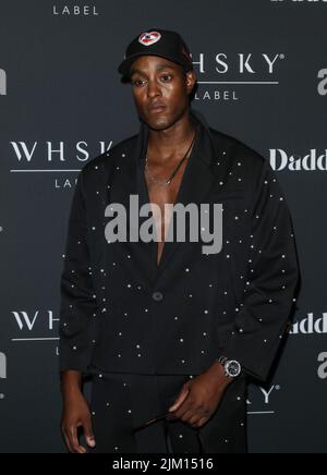 Stefan Pierre Tomlin ha visto partecipare alla festa di lancio del WHSKY Label ad Aures a Londra Foto Stock