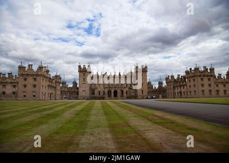 Floors Castle, Roxburgh Estate, Scottish Borders Foto Stock