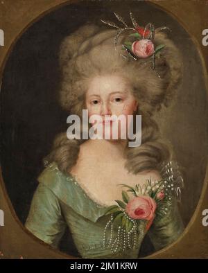Ritratto della duchessa Maria Feodorovna (Sophie Dorothea di Württemberg) (1759-1828). Museo: COLLEZIONE PRIVATA. Autore: ANONIMO. Foto Stock