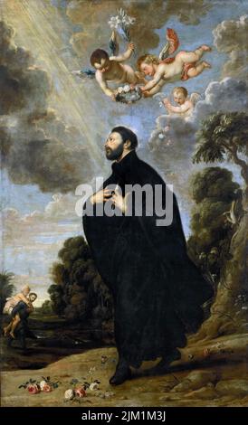 San Francesco Saverio. Museo: Musei Vaticani in Viale Vaticano, Roma. Autore: Anthony Van Dyck. Foto Stock