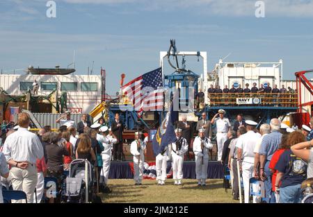 National Oceanic and Atmospheric Administration - TORRETTA HOMECOMING USS MONITOR Foto Stock