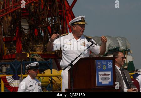 National Oceanic and Atmospheric Administration - TORRETTA HOMECOMING USS MONITOR Foto Stock