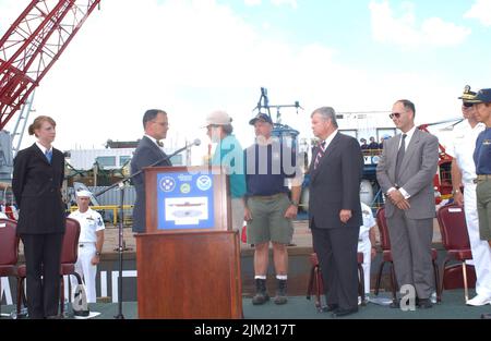 National Oceanic and Atmospheric Administration - TORRETTA HOMECOMING USS MONITOR Foto Stock