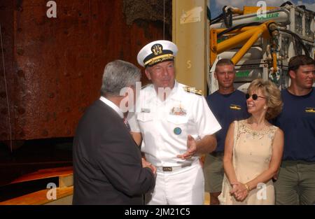 National Oceanic and Atmospheric Administration - TORRETTA HOMECOMING USS MONITOR Foto Stock