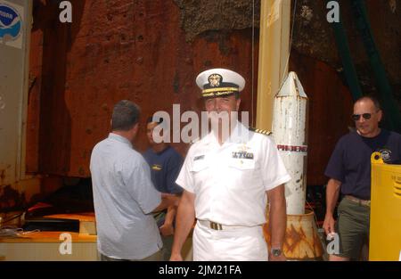 National Oceanic and Atmospheric Administration - TORRETTA HOMECOMING USS MONITOR Foto Stock