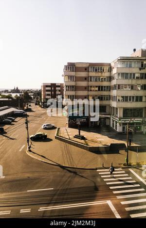 Romania, Targu Fromos Foto Stock