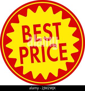 Etichetta vendita illustrazione vettoriale | miglior prezzo Illustrazione Vettoriale