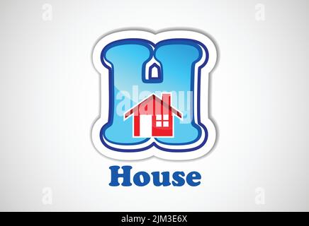 Adesivi alfabetici per bambini. Buon per i progetti della scuola e dell'asilo. Illustrazione del vettore. Illustrazione Vettoriale