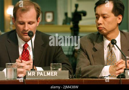 Ufficio del Segretario - AUDIZIONI DI CONFERMA PER BEN WU E BRETT PALMER Foto Stock