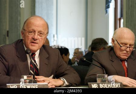 Ufficio del Segretario - AUDIZIONI DI CONFERMA PER BEN WU E BRETT PALMER Foto Stock