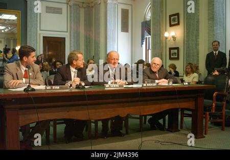 Ufficio del Segretario - AUDIZIONI DI CONFERMA PER BEN WU E BRETT PALMER Foto Stock