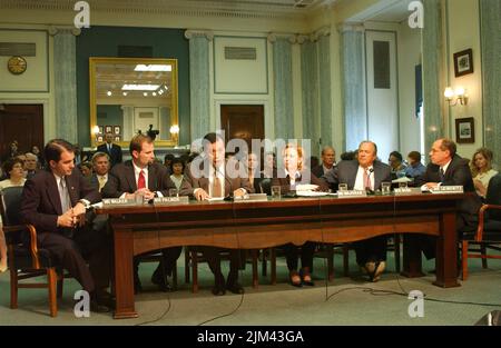 Ufficio del Segretario - AUDIZIONI DI CONFERMA PER BEN WU E BRETT PALMER Foto Stock