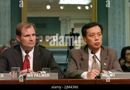 Ufficio del Segretario - AUDIZIONI DI CONFERMA PER BEN WU E BRETT PALMER Foto Stock