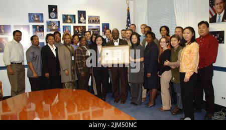 Minority Business Development Agency - Foto di gruppo da Gold Medal Awards Foto Stock