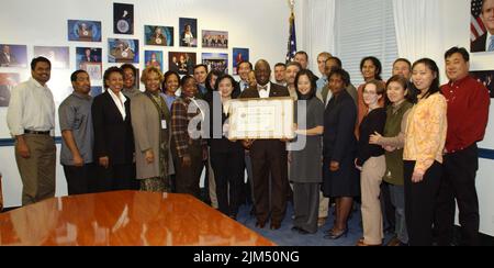 Minority Business Development Agency - Foto di gruppo da Gold Medal Awards Foto Stock