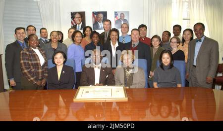 Minority Business Development Agency - Foto di gruppo da Gold Medal Awards Foto Stock
