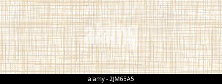 Ecru senza cuciture imitazione di lino o garza Illustrazione Vettoriale