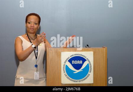 National Oceanic and Atmospheric Administration - cerimonia NRAP (Rotational Assignment Program) Foto Stock