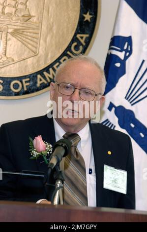 Istituto Nazionale di Standard e tecnologia - Janhall Nobel ricezione Foto Stock