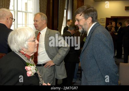 Istituto Nazionale di Standard e tecnologia - Janhall Nobel ricezione Foto Stock