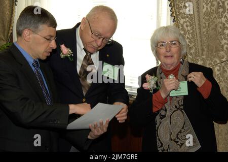 Istituto Nazionale di Standard e tecnologia - Janhall Nobel ricezione Foto Stock