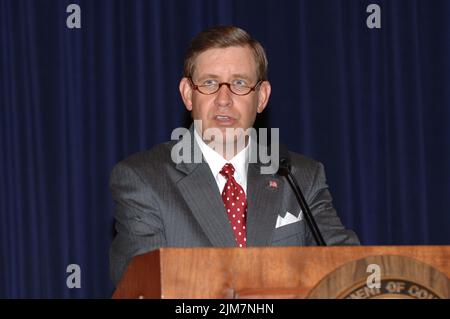 Ufficio di Gestione delle risorse umane - il Segretario Gutierrez incontra il Senior Executive Service Foto Stock