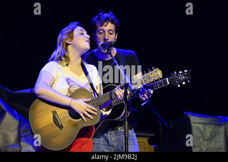 Roma, Italia. 04th ago 2022. Casadilego durante il Casadilego Tour 2022, 4th agosto 2022, al Roma Summer Festival 2022, Auditorium Parco della Musica, Roma, Italia Credit: Agenzia fotografica indipendente/Alamy Live News Foto Stock