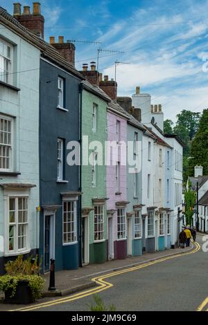 Alloggio in Bridge Street, Chepstow, Monmouthshire, Galles Foto Stock
