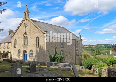 Eastcombe Baptist Church, Dr Crouch's Road Eastcombe Nr, Stroud , Gloucestershire, Inghilterra, Regno Unito, GL6 7EA Foto Stock