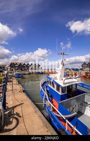 Whitstable Harbour, Kent, England Regno Unito Foto Stock