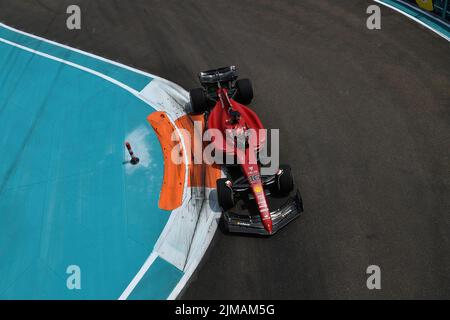 06.05.2022, Miami International Autodrome, Miami, FORMULA 1 CRYPTO.COM MIAMI GRAND PRIX, im Bild Charles Leclerc (MCO), Scuderia Ferrari Foto Stock