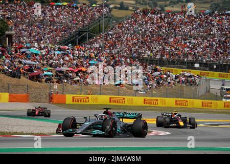 22.05.2022, Circuit de Catalunya, Barcellona, F1 Gran Premio Pirelli von Spanien 2022 , im Bild George Russel (GBR), Mercedes-AMG Petronas Formula uno Foto Stock