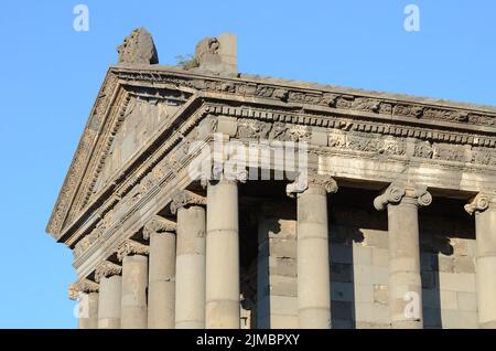 Tempio di Garni Foto Stock