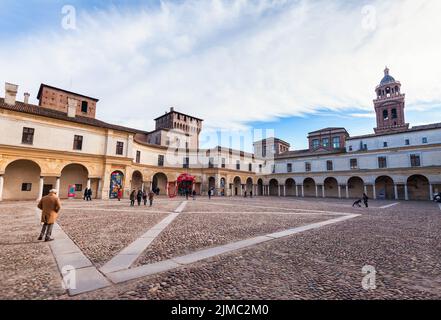 Mantova, Italia - -4 Gennaio - 2019: Capitale europea della cultura e patrimonio mondiale dell'UNESCO. Foto Stock